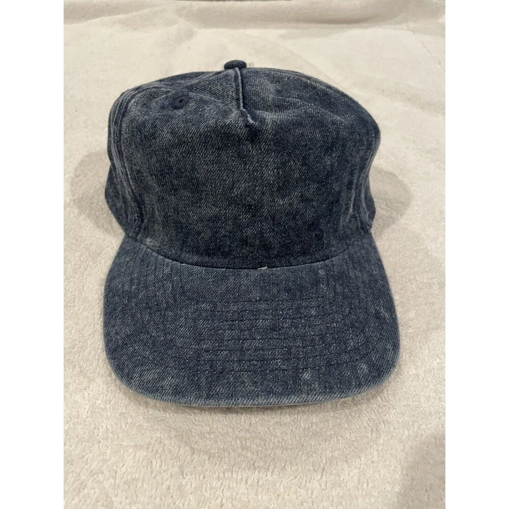 No Boundaries Blue Solid Baseball Cap SET OF 4 Unisex Adults NWT